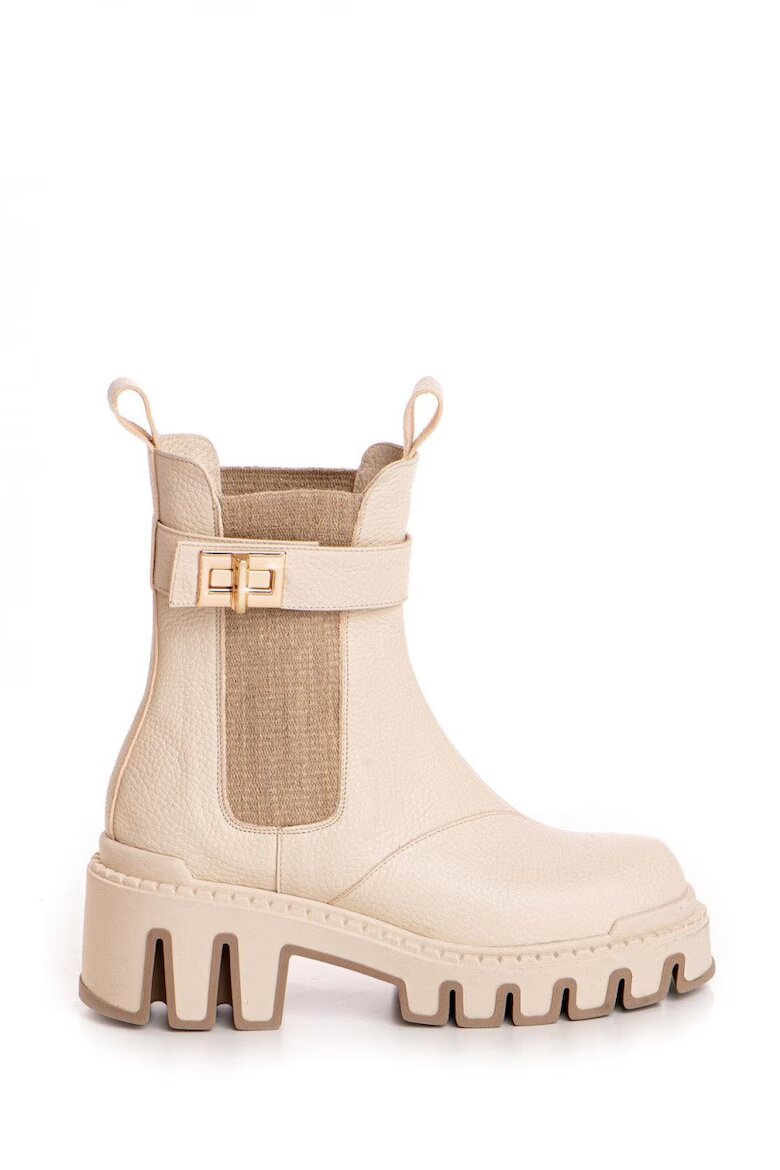 Vanilla Ghete Chelsea din piele Alessia