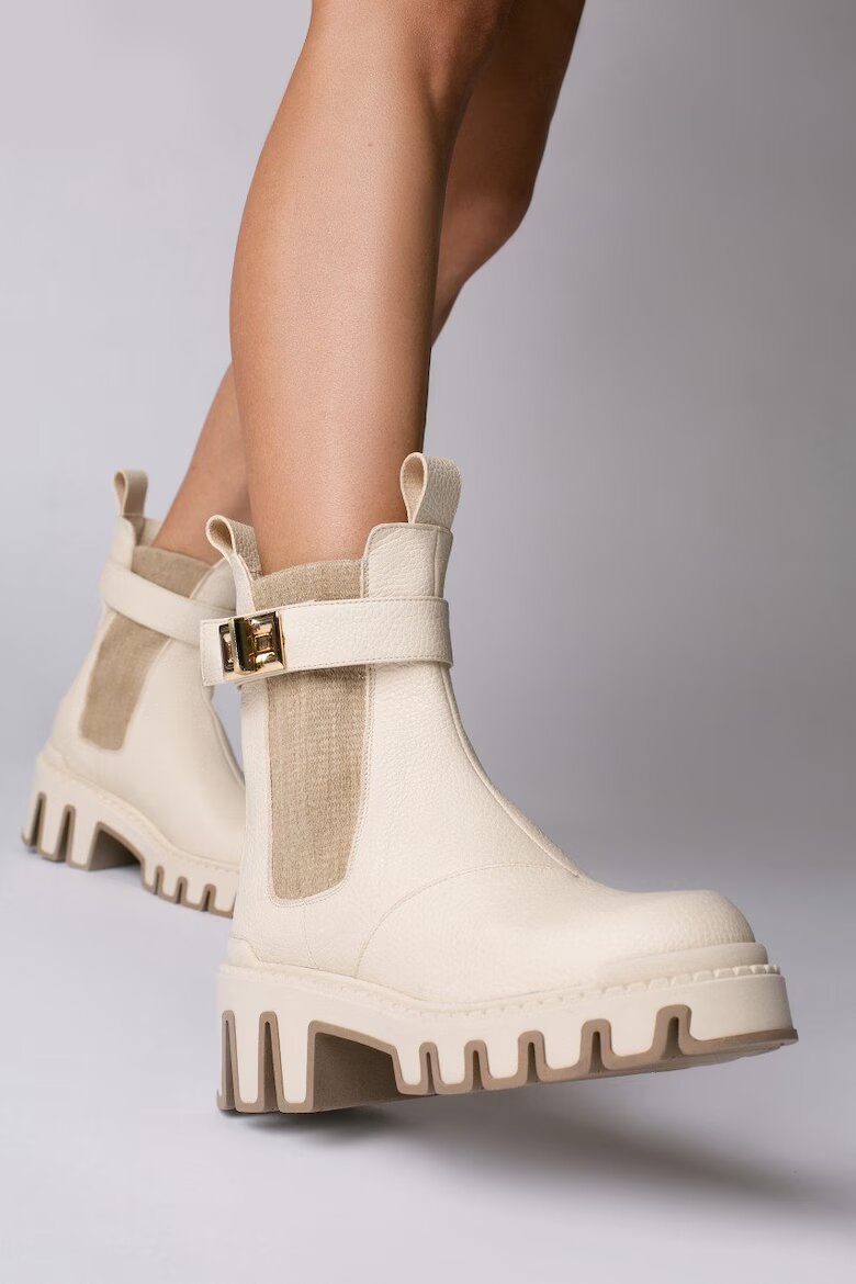 Vanilla Ghete Chelsea din piele Alessia