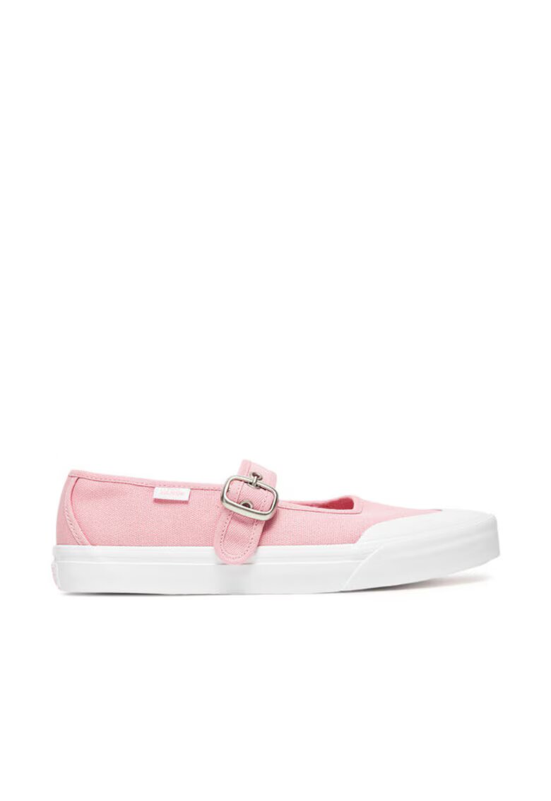 Vans Дамски балерини - текстил - бял/розов