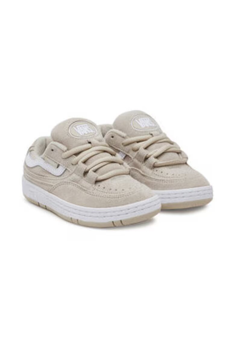Vans Дамски кецове - естествена кожа - бял/бежов -