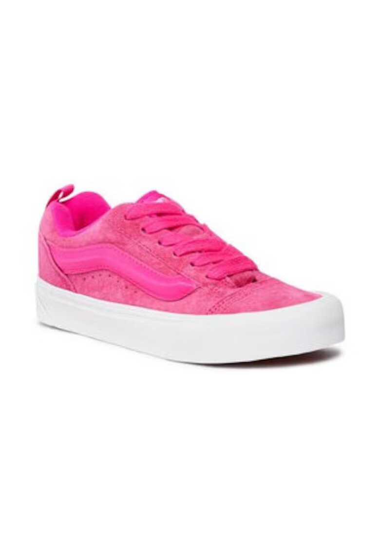 Vans Дамски кецове Knu Skool - естествена кожа - розови