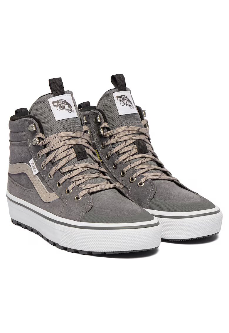 Vans Дамски кецове Sk8-Hi - водоустойчиви - сиви - текстил