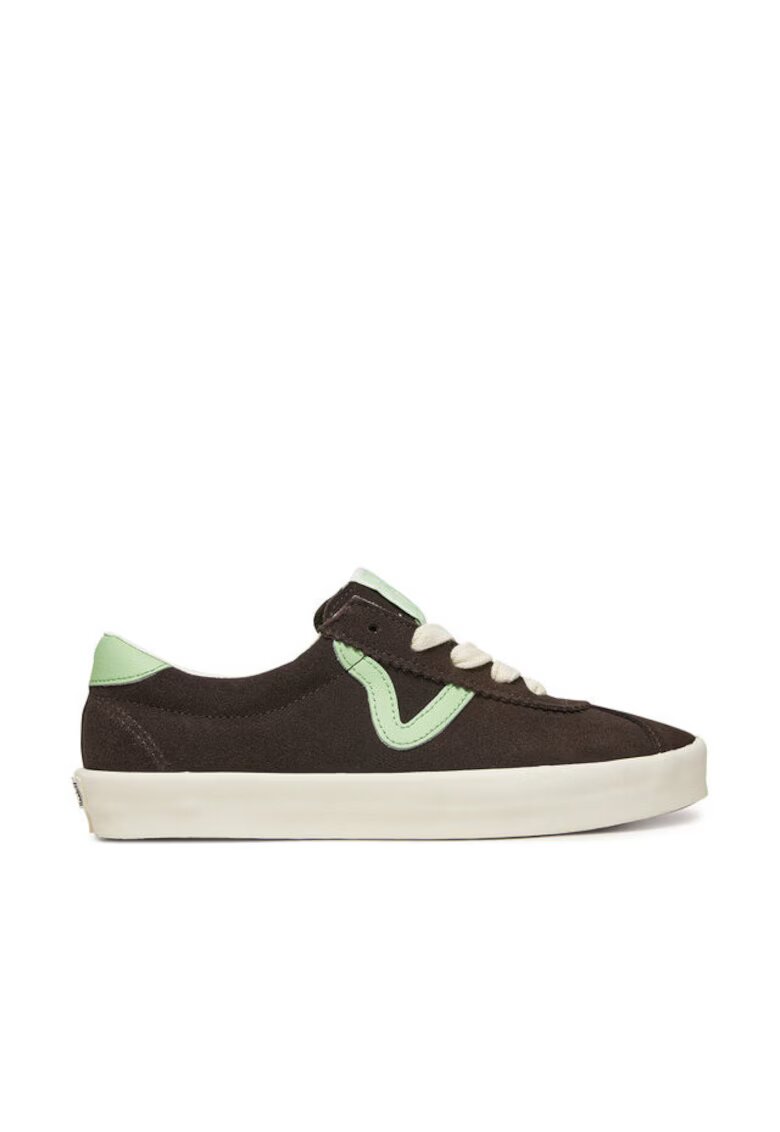 Vans Дамски кецове - текстил - черно/зелено