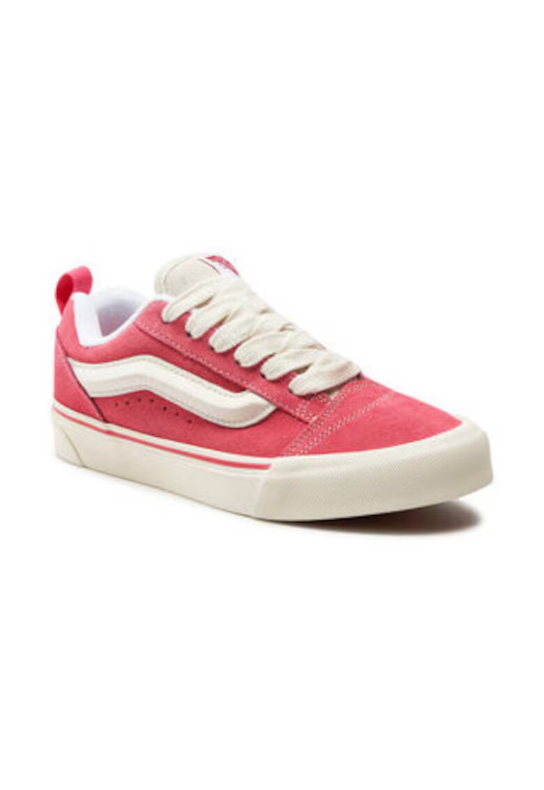 Vans Дамски кецове - текстилен материал - бял/розов