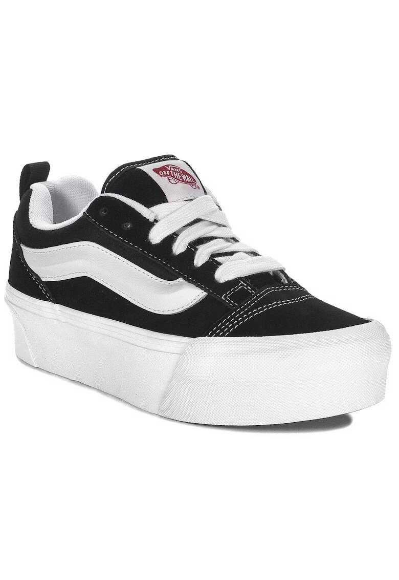 Vans Дамски обувки VN000CP66BT1 - Велур - Черно/Бяло