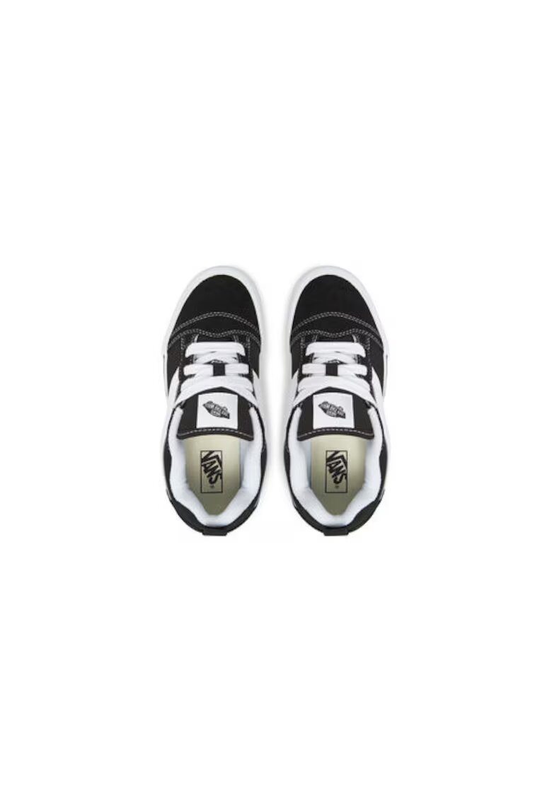 Vans Детски кецове - черен - естествена кожа -