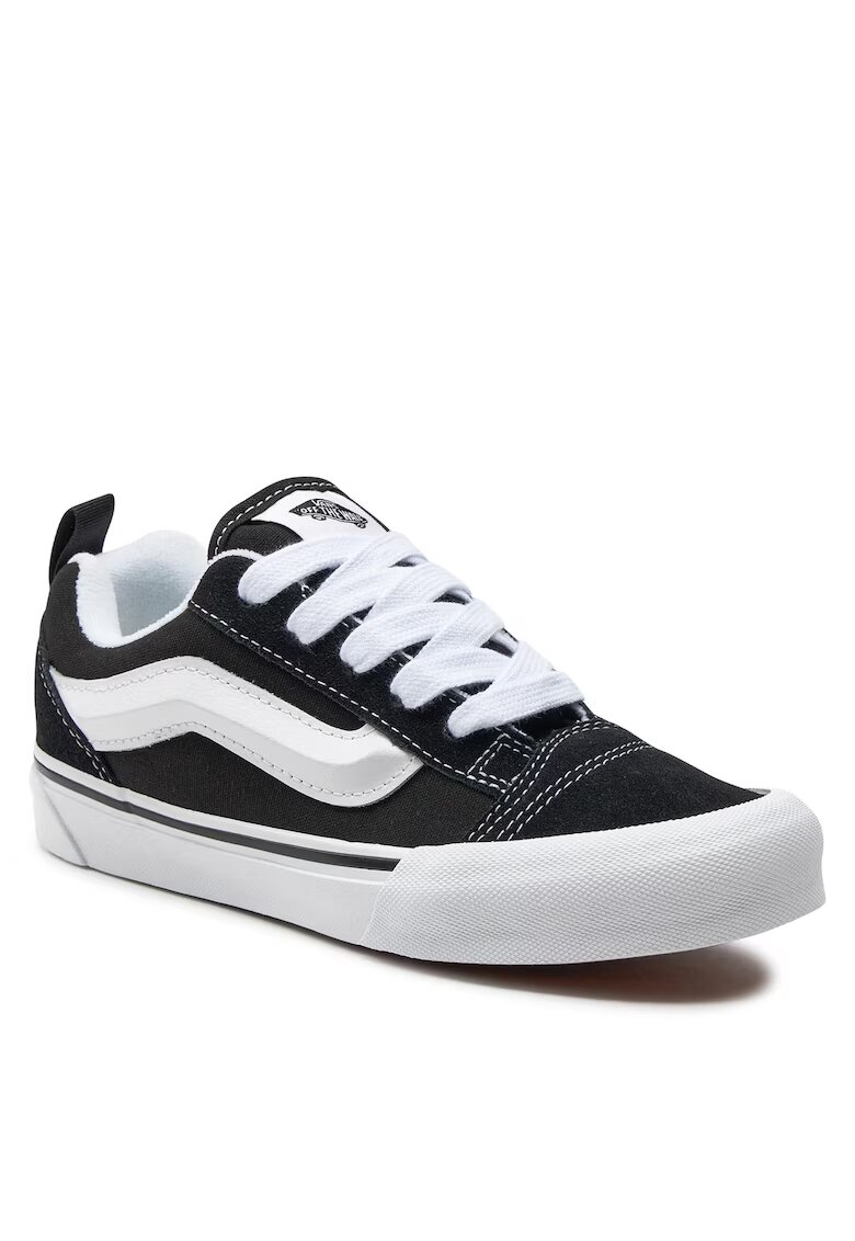 Vans Детски кецове - Knu Skool - унисекс - текстил - черно-бели