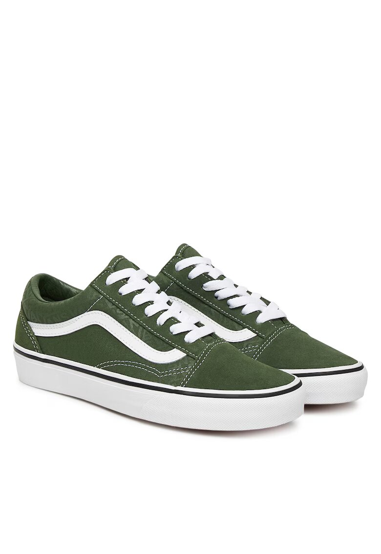 Vans Детски кецове - Old Skool - зелени - текстил