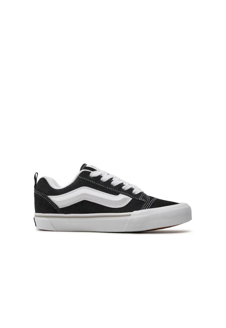 Vans Детски обувки - естествена кожа/велур - черен