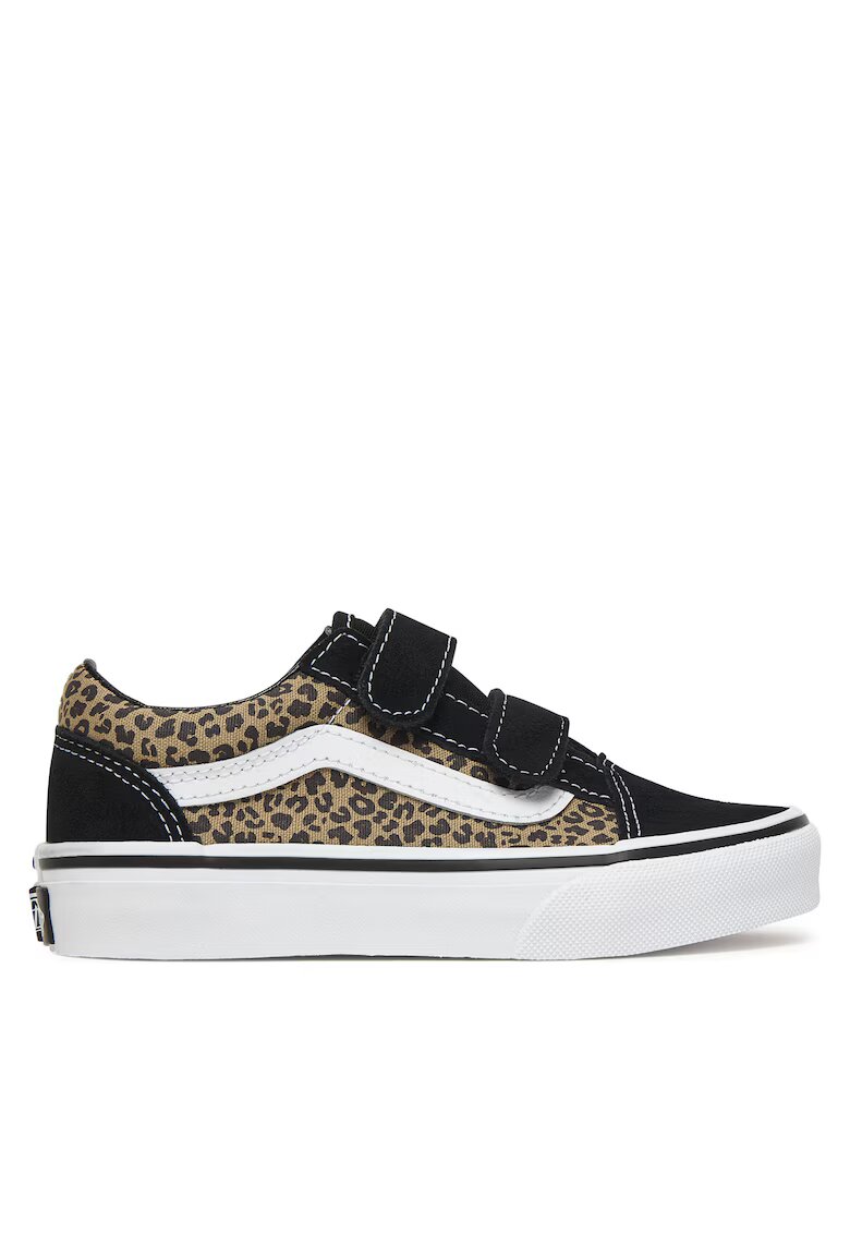 Vans Детски спортни обувки - естествена кожа - многоцветни - система за закопчаване с велкро