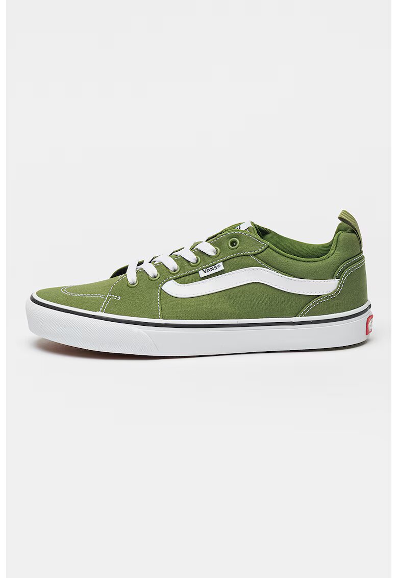 Vans Кецове с нисък профил - Бял/Зелен