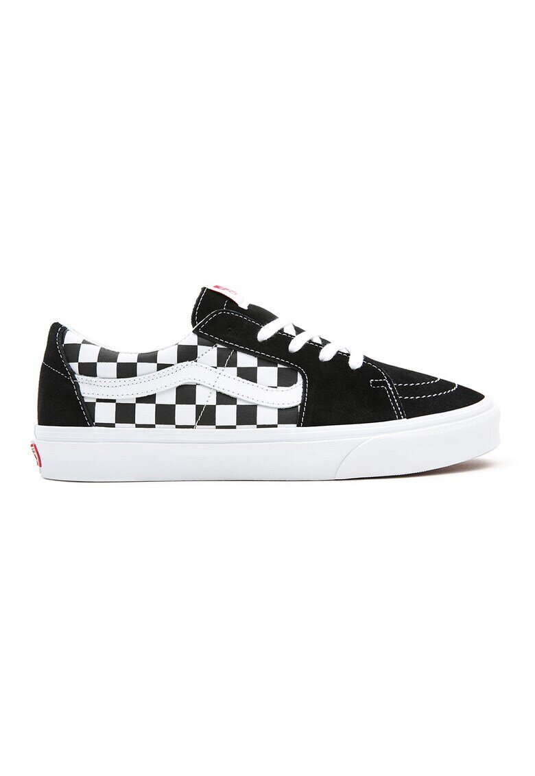 Vans Кецове SK8 с велур - Бял/Черен