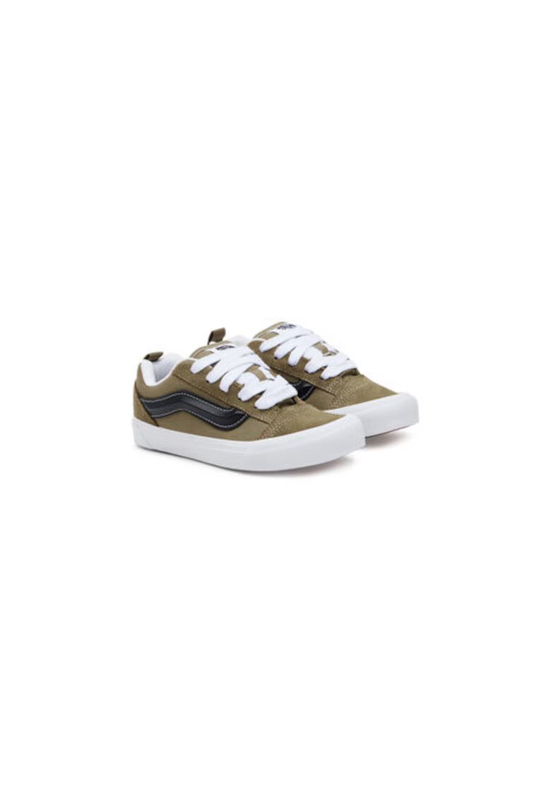 Vans Кецове за момчета - естествена кожа - зелени