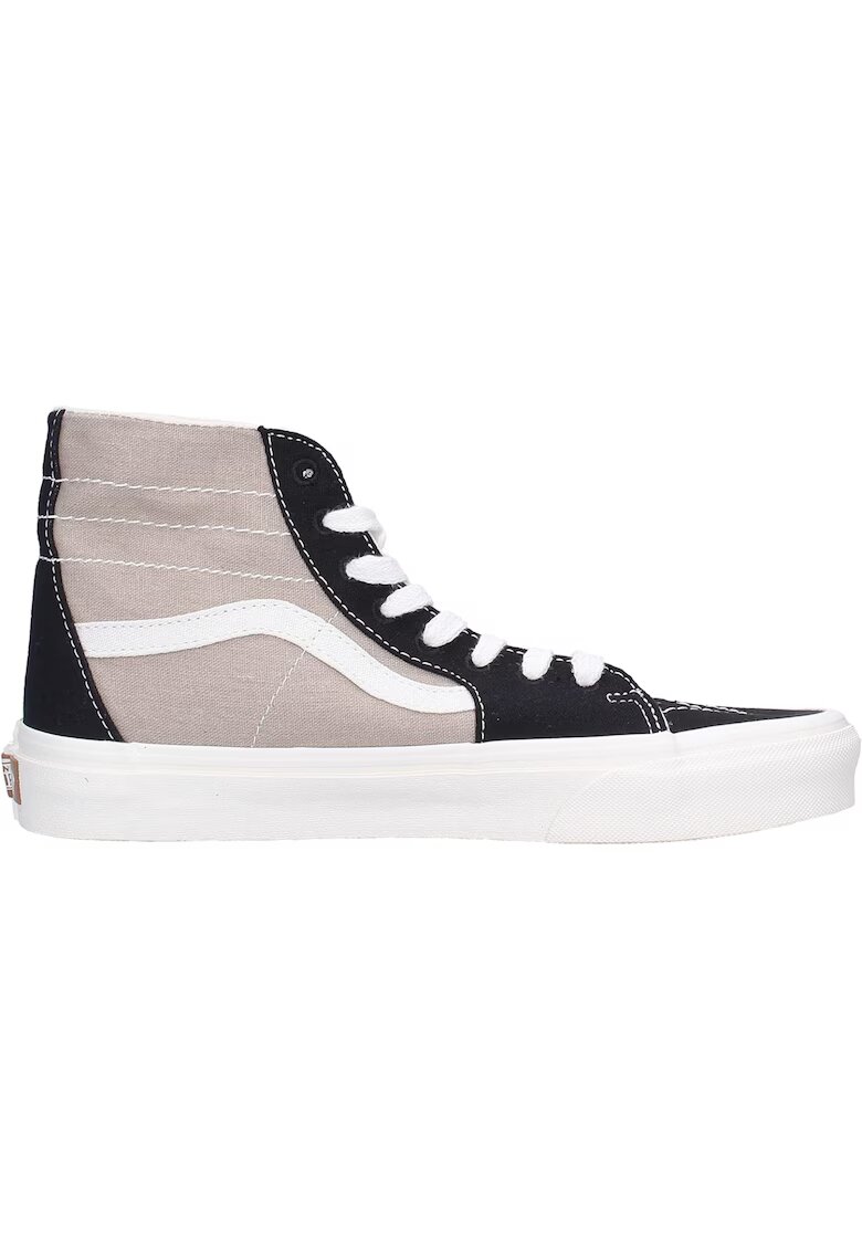 Vans Маратонки велур/текстил - бежово/черно - Черен/Бежов