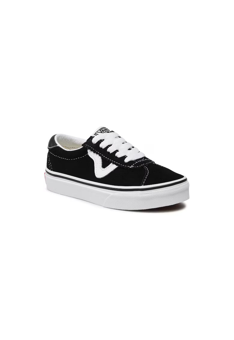 Vans Маратонки за момче - 300088432 - Естествена кожа - Черни