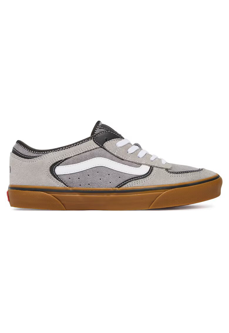 Vans Мъжки кецове - естествена кожа - сиви - текстил