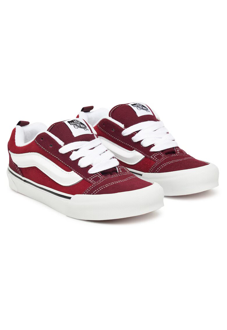 Vans Мъжки кецове - Knu Skool - естествена кожа - бордо