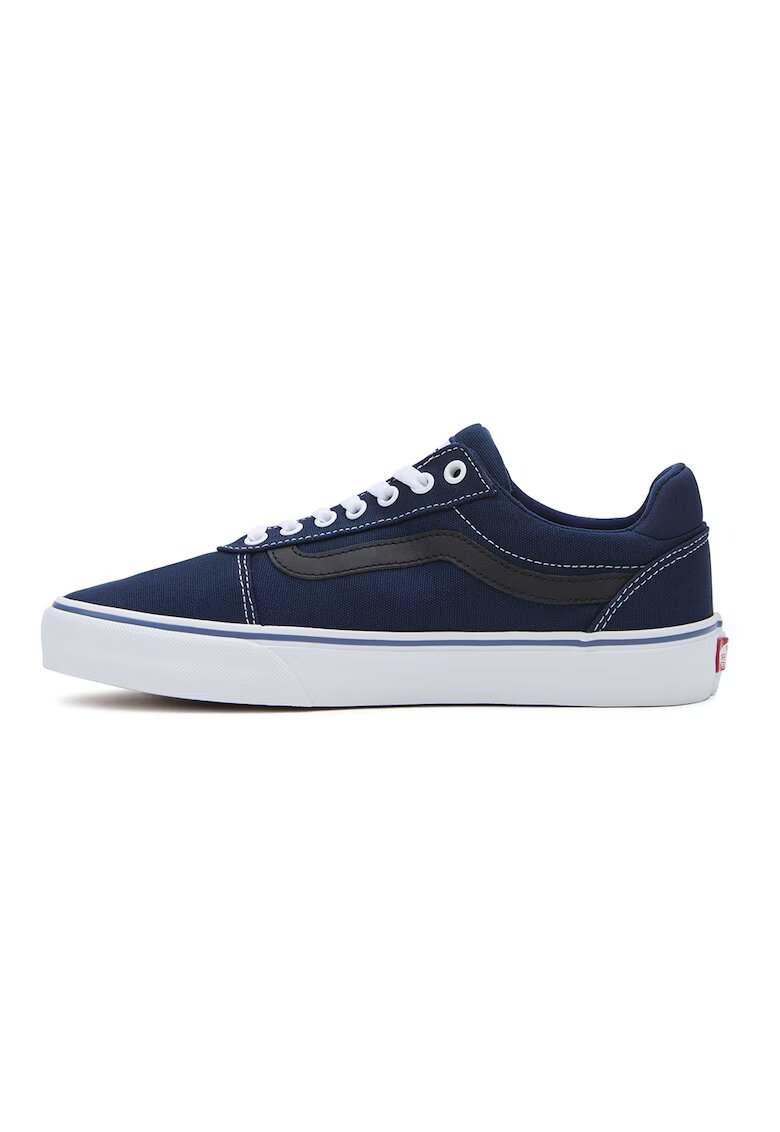 Vans Платнени кецове Ward Deluxe - Бял/Индигово синьо