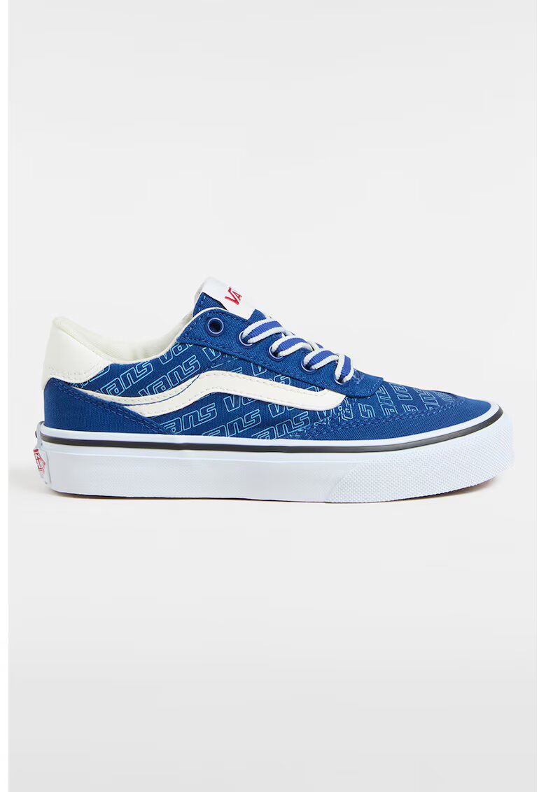 Vans Спортни обувки с лого - Бял/Светлосин