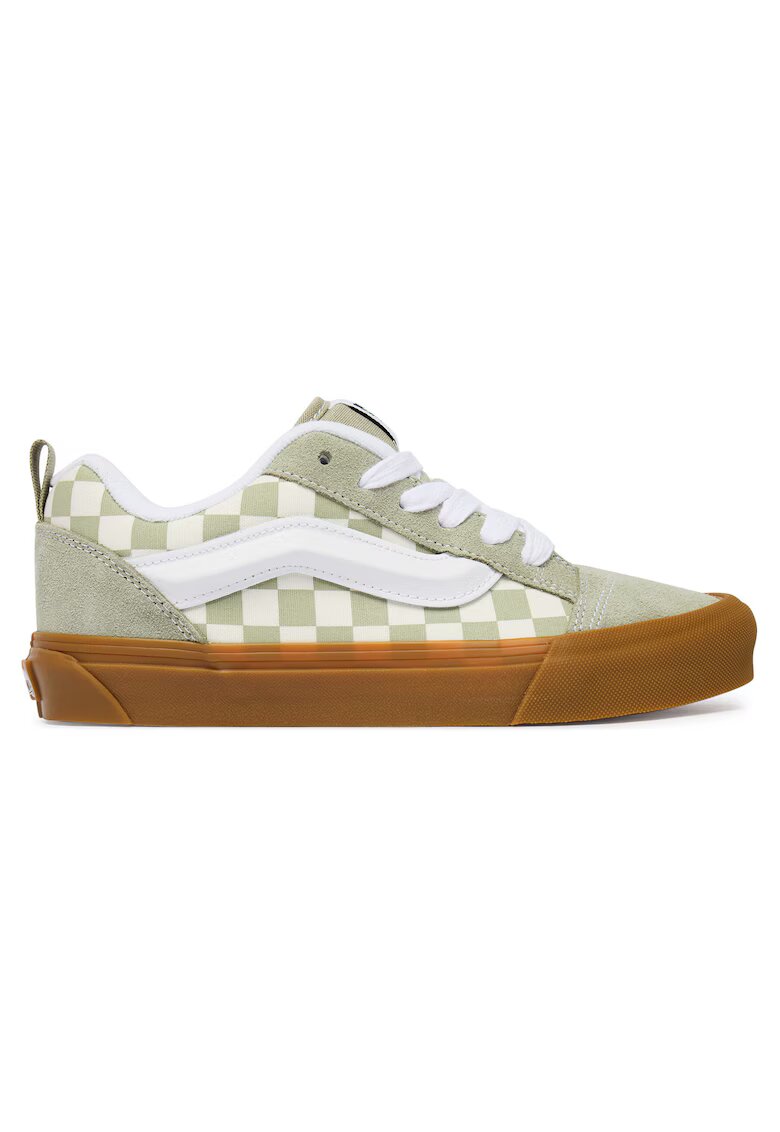 Vans Унисекс кецове - естествена кожа - зелени - текстил