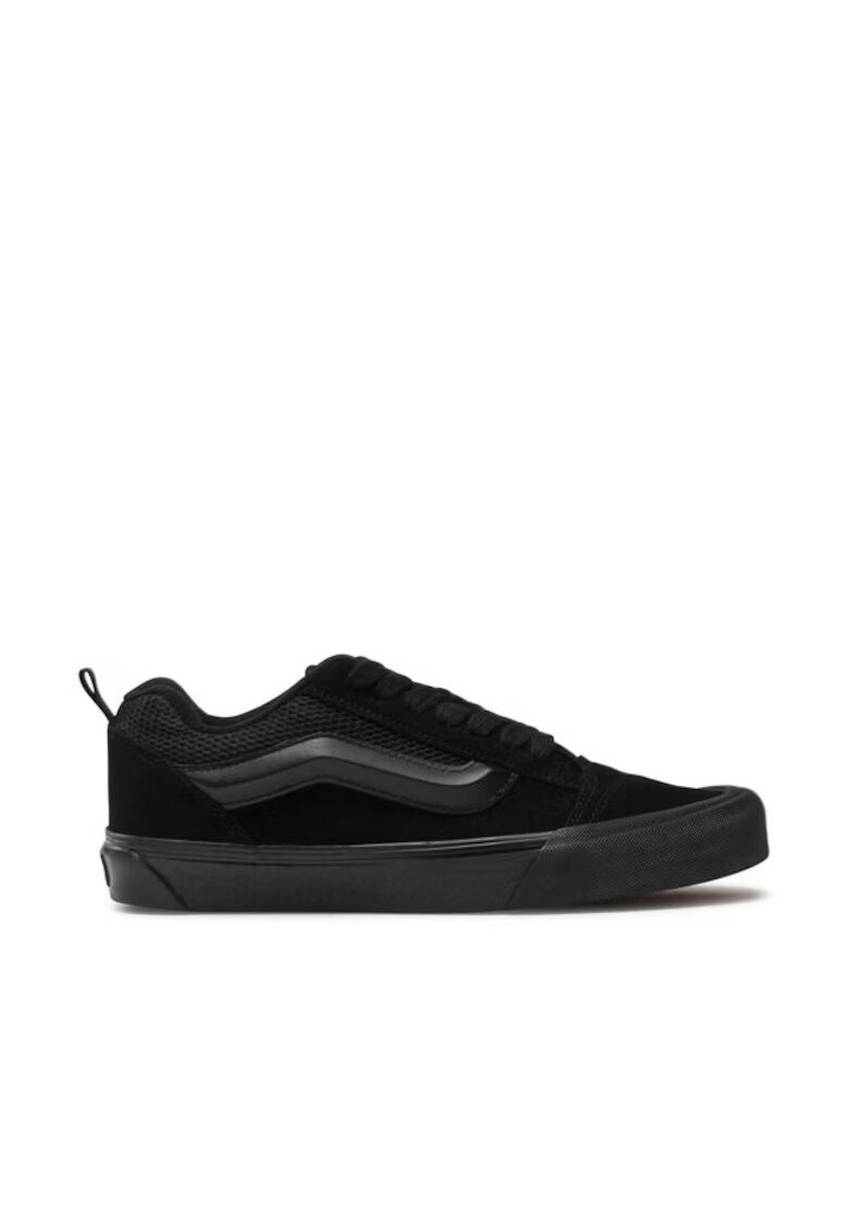 Vans Унисекс кецове Knu Skool VN0009QCBK - естествена кожа - черни