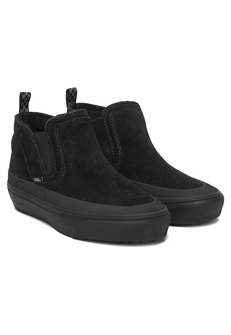 Vans Унисекс кецове MTE Mid-Slip - естествена кожа - черни