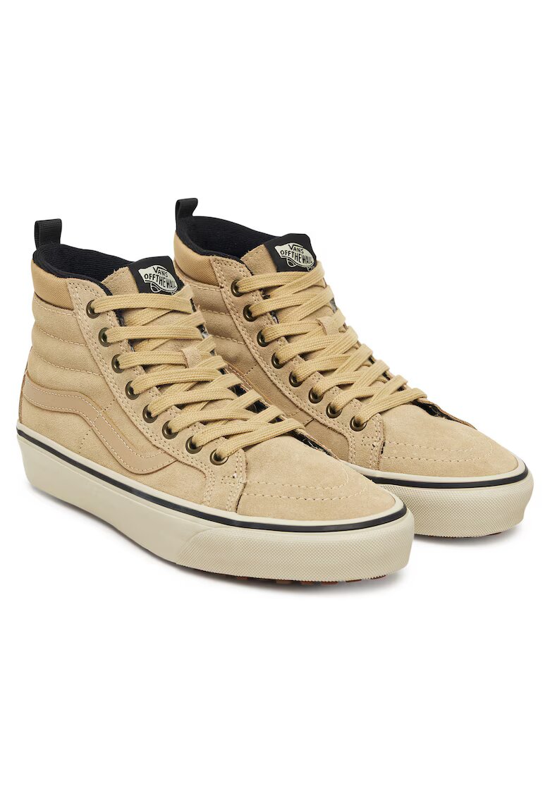 Vans Унисекс кецове от естествена кожа - бежови - Бежов