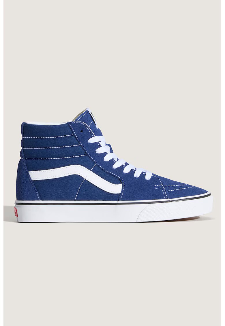 Vans Унисекс кецове SK8-Hi - Бял/Тъмносин