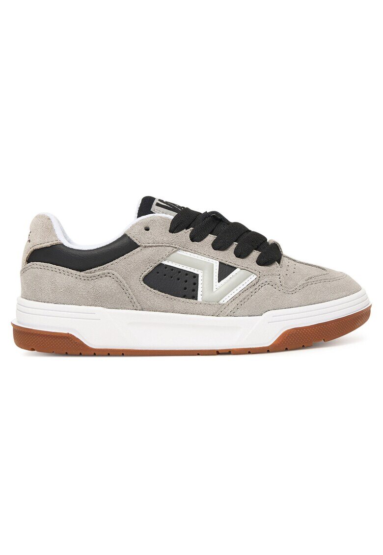 Vans Унисекс кецове Upland VN000D6F239 - сиви/черни - естествена кожа