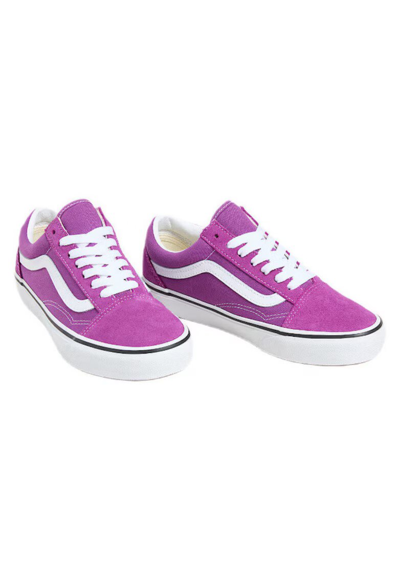 Vans Унисекс обувки Естествена кожа - Лилаво