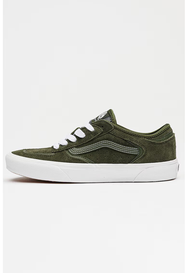 Vans Унисекс спортни обувки Rowley Classic от велур и кожа
