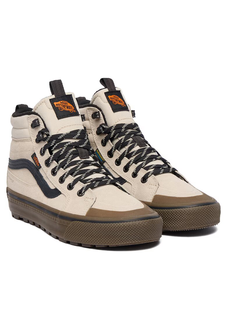 Vans Унисекс водоустойчиви кецове Sk8-Hi - текстил - кремави