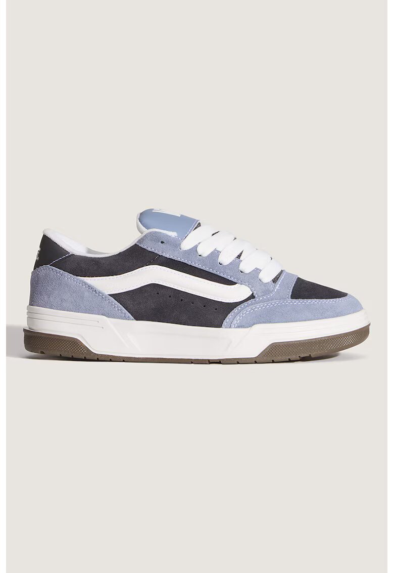 Vans Велурени спортни обувки Hylane - Избледняло Син/Антрацитно сиво