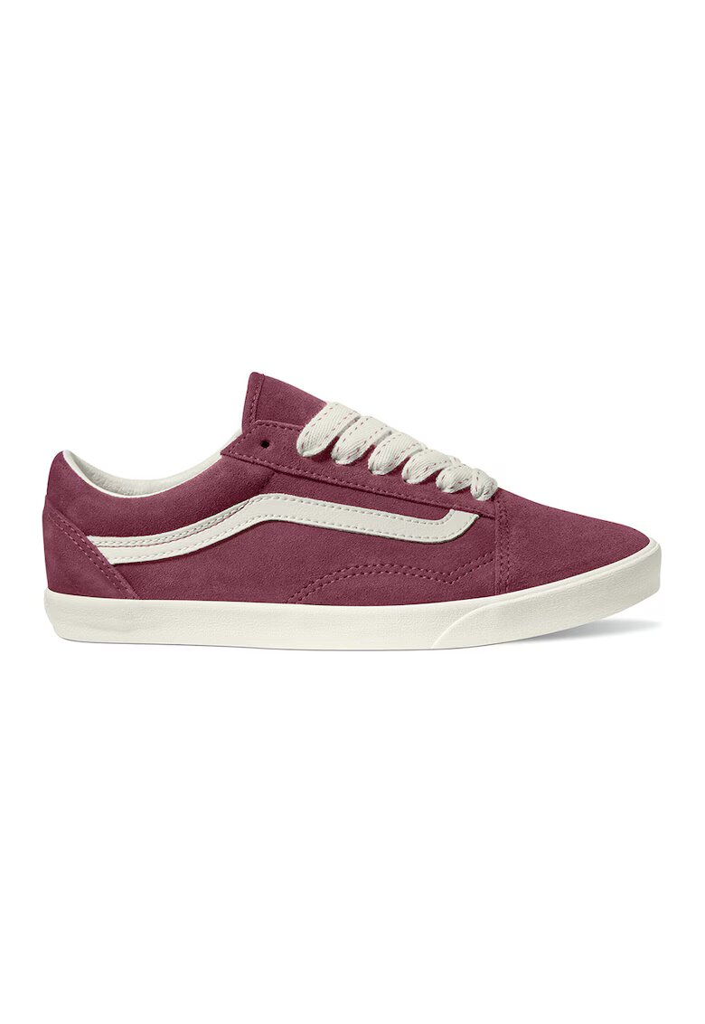 Vans Велурени спортни обувки Old Skool - Бордо