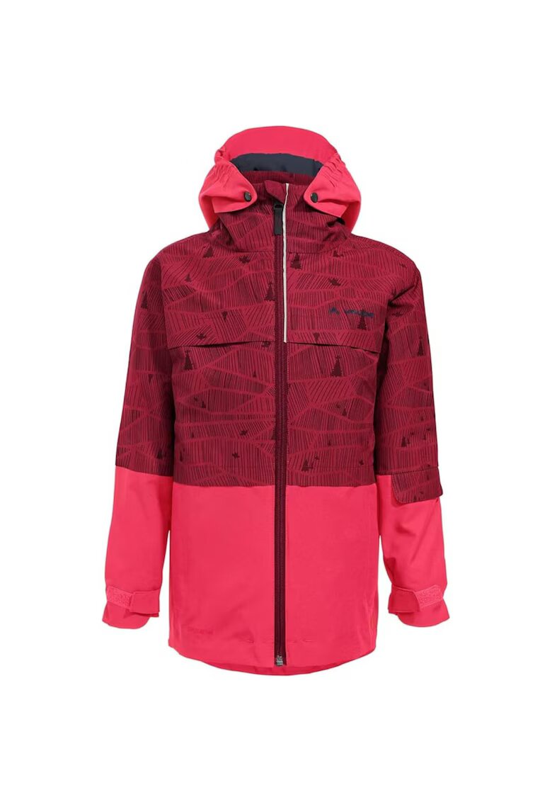 Vaude Детско яке Snow Cup 3в1 - червено - полиестер