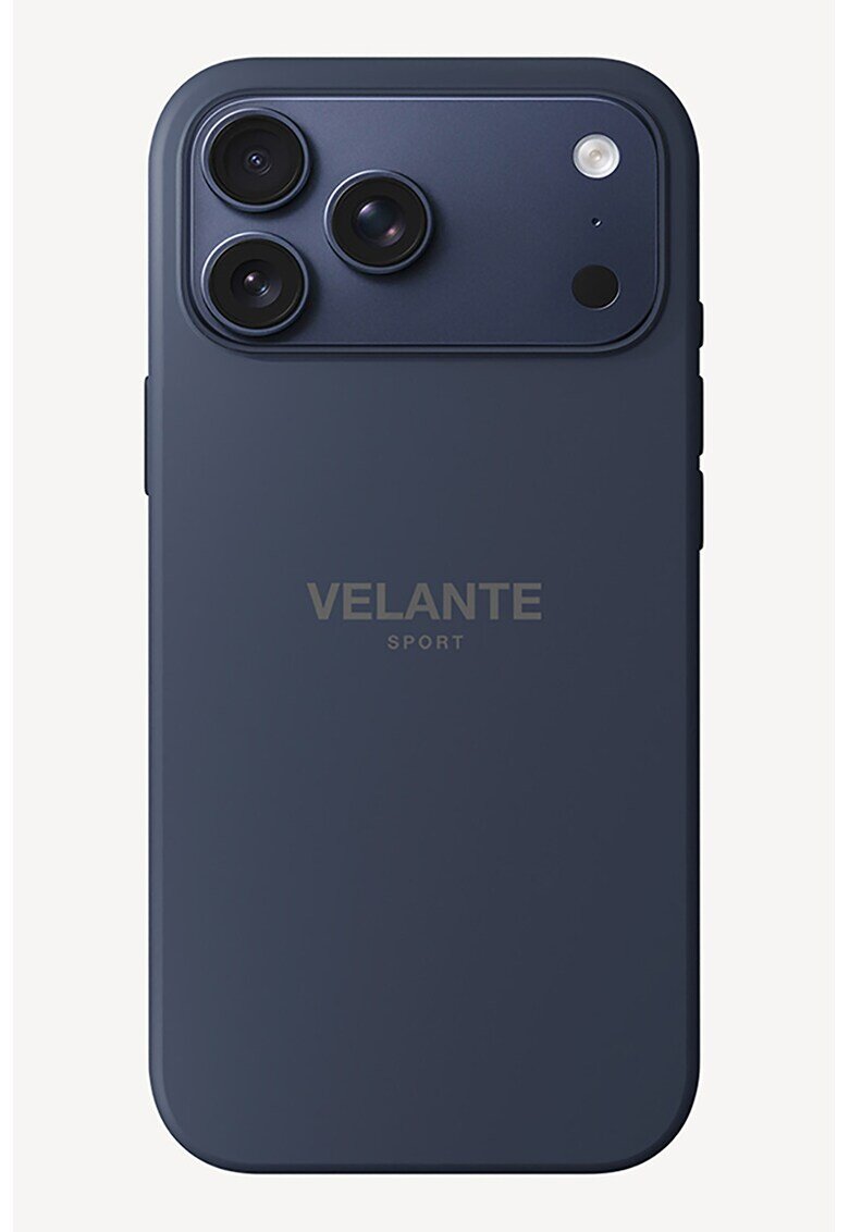 VELANTE SPORT Силиконов калъф за iPhone 17 Pro Max - Ултрамарин синьо