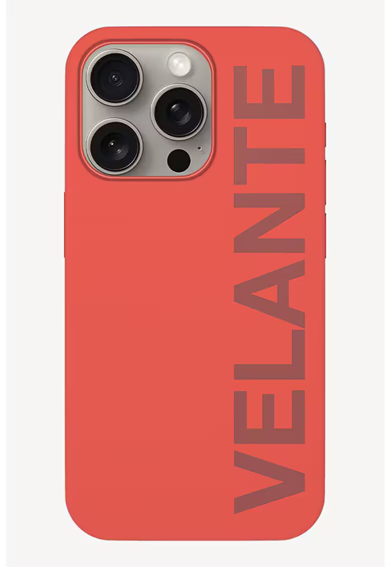 VELANTE SPORT Унисекс калъф за телефон iPhone 15 Pro Max - Аленочервен