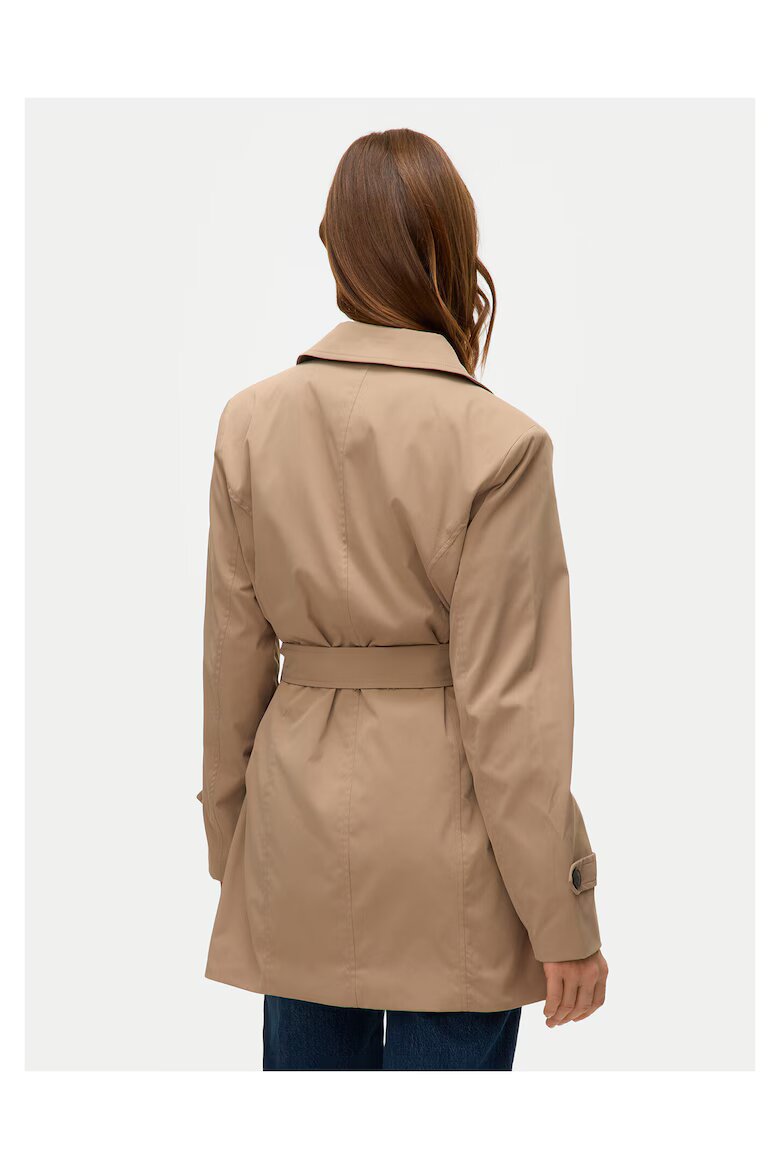 Vero Moda Дамски тренч екологичен Бежов