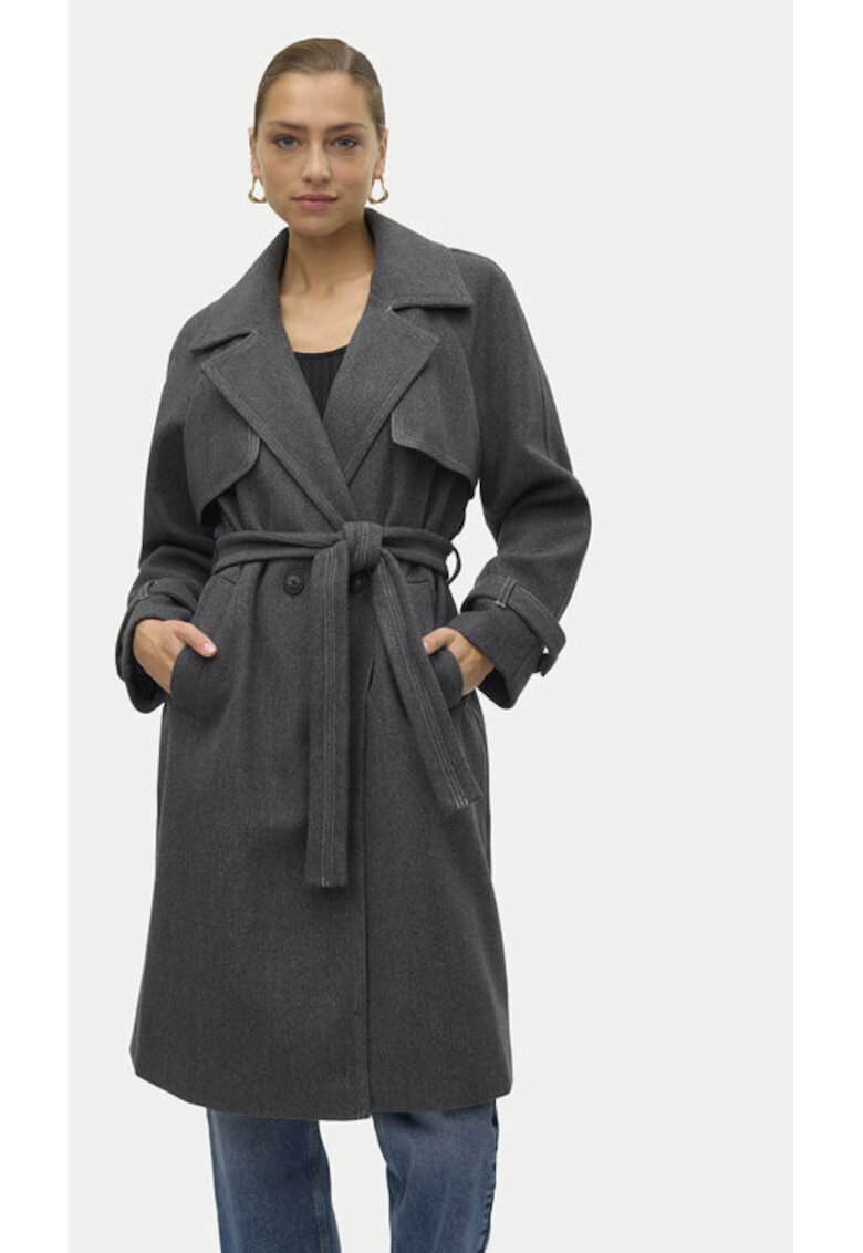 Vero Moda Дамско палто - 304520303 - Рециклиран полиестер/Полиестер -