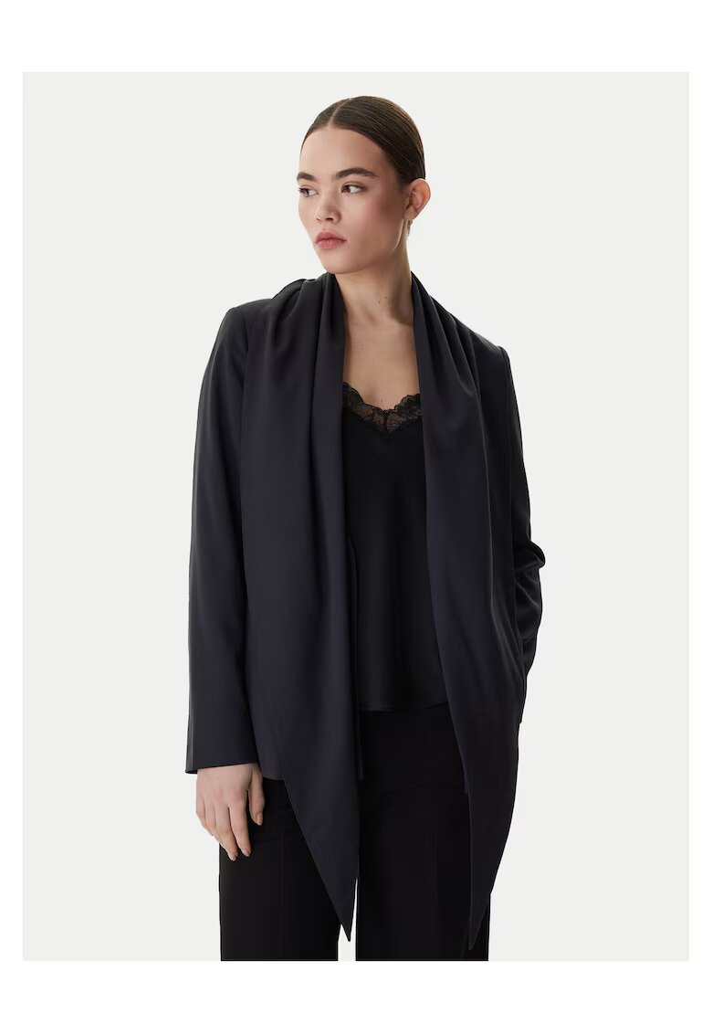 Vero Moda Дамско сако - сиво - 50% рециклиран полиестер - закопчаване с копчета