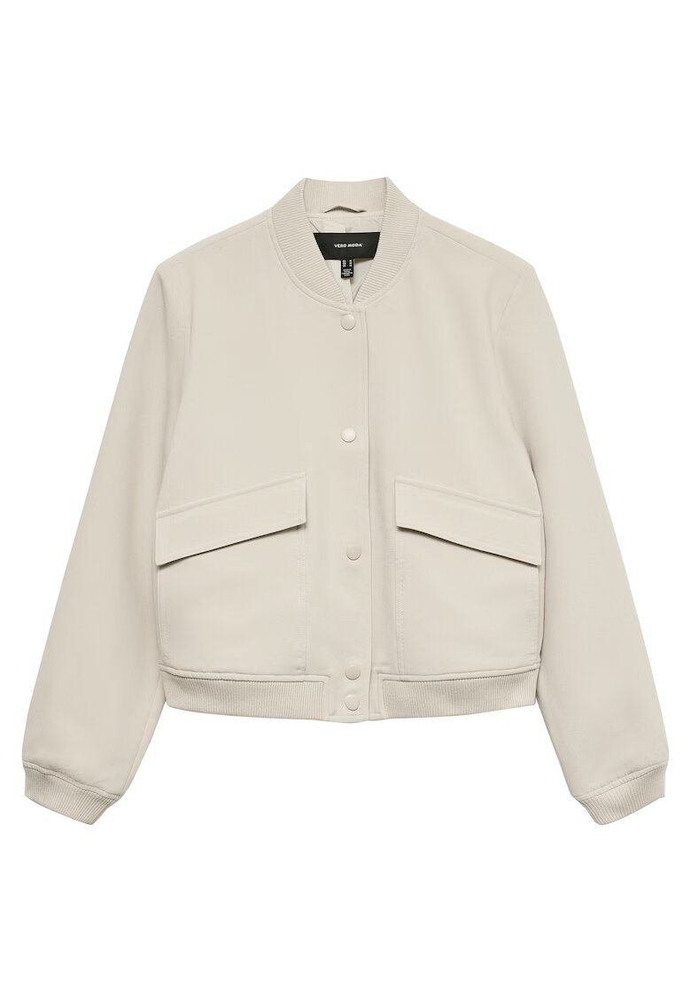 Vero Moda Дамско яке - 10307303 - полиестер/вискоза/еластан - бежово