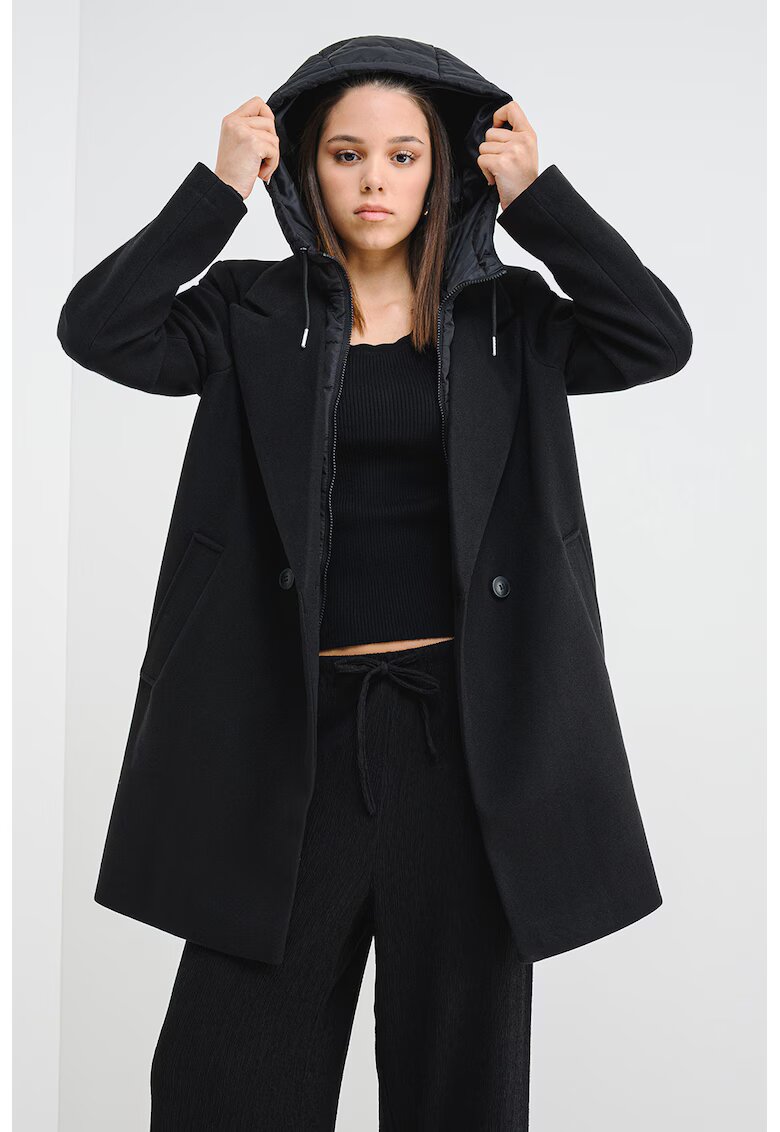 Vero Moda Палто с отделяща се качулка