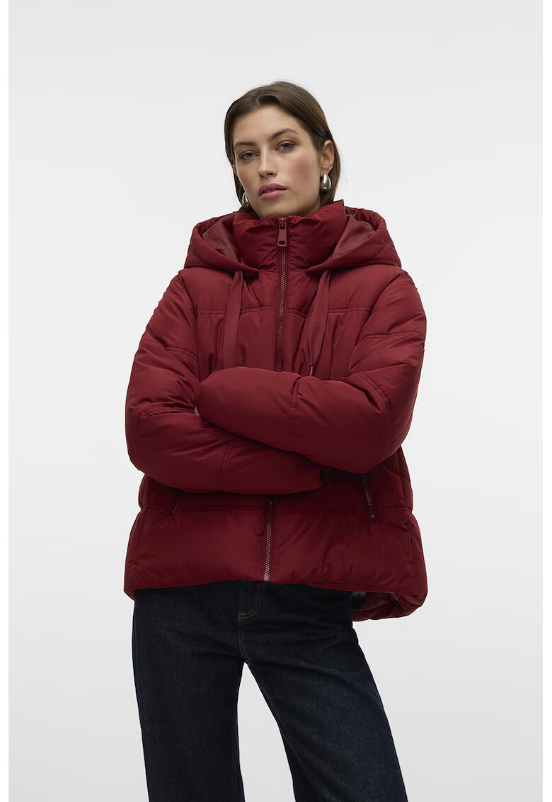 Vero Moda Подплатено зимно яке с регулируема качулка