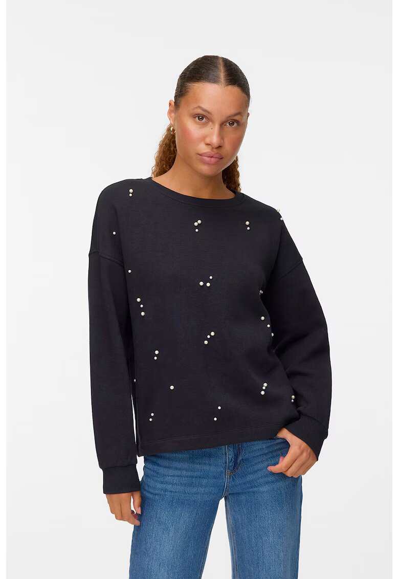 Vero Moda Суитшърт с еко перли