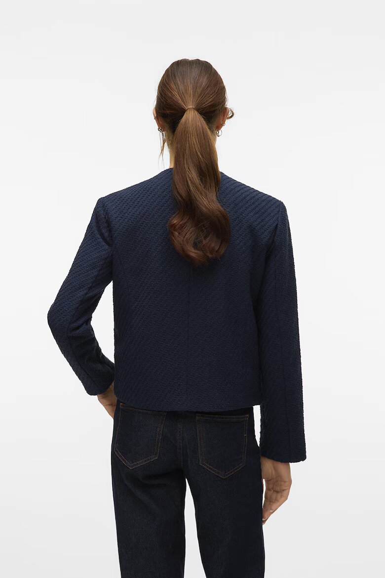 Vero Moda Яке с джобове с капаче Тъмносин