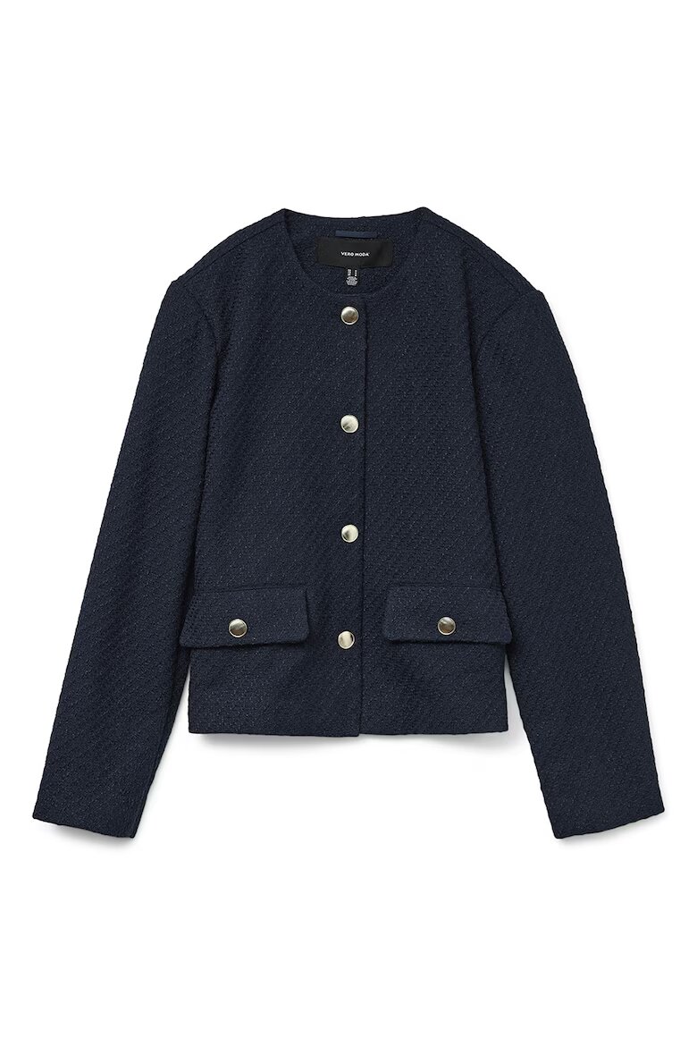 Vero Moda Яке с джобове с капаче Тъмносин