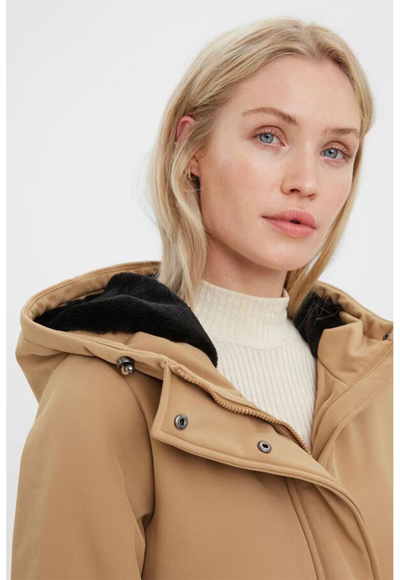 Vero Moda Яке с качулка и джобове с цип