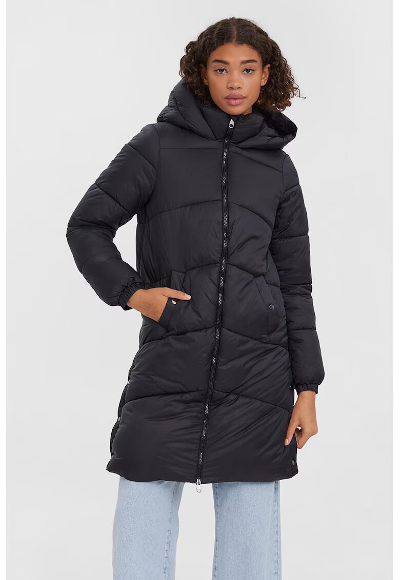 Vero Moda Зимна парка с качулка и странични цепки