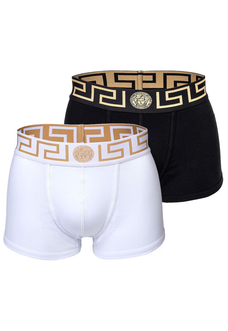 Versace Боксерки Topeka - 2 чифта - Бял/Златист