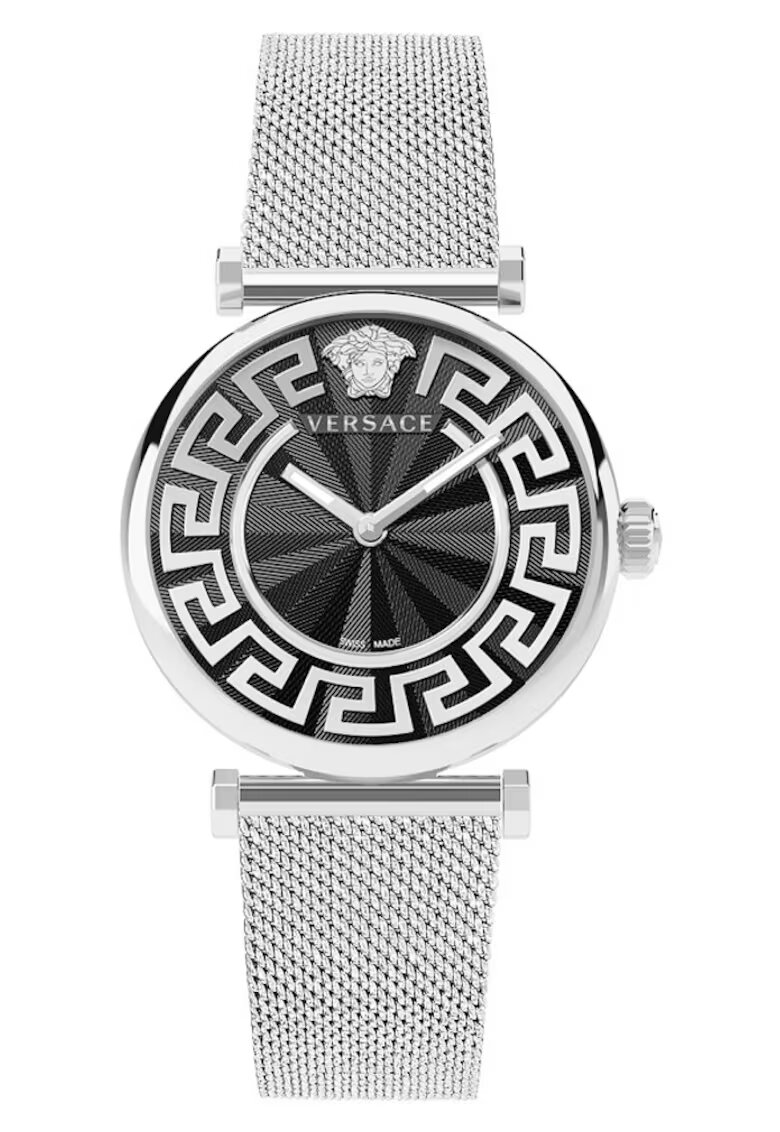 Versace Дамски часовник неръждаема стомана - 35 мм - 5 ATM - сребрист